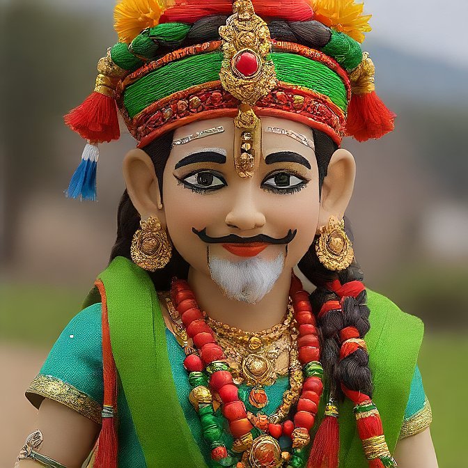 3D cartoon character art